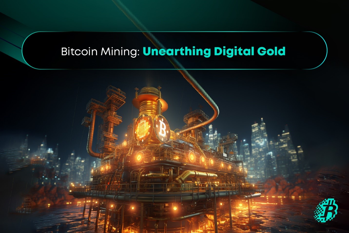 Mining for digital gold.